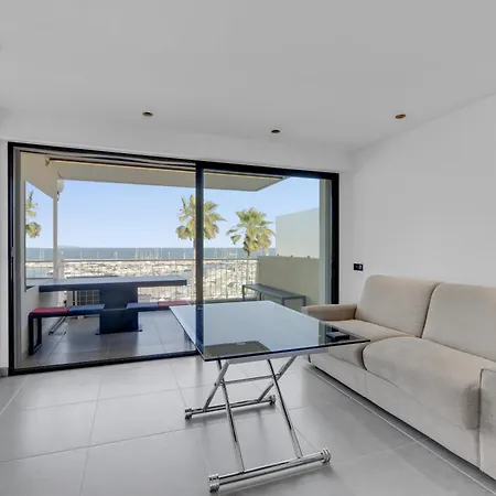 F2 Vue Palm Daire Cannes